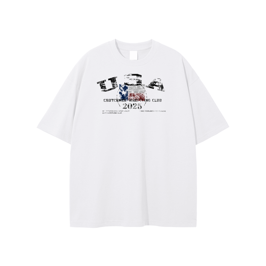 CRUTCHMER USA T-SHIRT